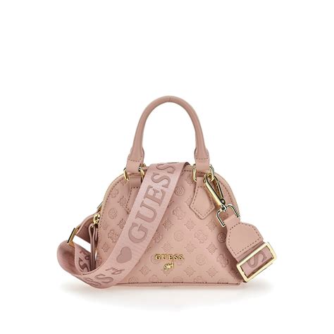 piros guess tasche|guess mini satchel purses.